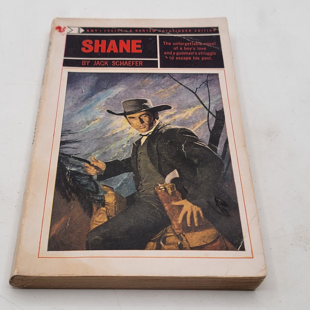 Jack Schaefer Shane Paperback Bantam Pathfinder 35th Printing Western Fair